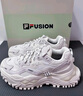 FILA FUSION斐樂(lè )官方潮牌運動(dòng)鞋厚底女子跑步鞋潮流增高春秋款休閑時(shí)尚 曬單實(shí)拍圖