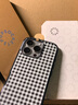 PopSockets【黑夜浪漫·手機(jī)殼】PopSockets泡泡騷手機(jī)支架氣囊伸縮防摔手機(jī)殼 勃艮第紅 蕾絲 雛菊 黑白棋盤 黑白棋盤  iPhone 16 Pro 曬單實拍圖