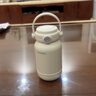 英氏（YEEHOO）兒童保溫杯學(xué)生水杯幼兒園吸管杯寶寶外出專用不銹鋼背帶水壺 曬單實拍圖