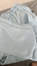 女童褲子夏季薄款2025新款女大童闊腿褲初中生窄版涼感天絲牛仔褲 波浪紋天絲褲【夏季薄款】 170 曬單實拍圖
