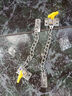 久勃窗戶(hù)鎖扣平開(kāi)窗限位器推拉門(mén)窗鋁合金防護塑鋼防盜兒童紗窗安全鏈 A款銀色【螺絲/膠水兩用】 曬單實(shí)拍圖