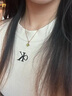 timebetter天然橄欖石銀項(xiàng)鏈女簡(jiǎn)約時(shí)尚方塊菱形鎖骨鏈吊墜送證書生日禮物 套4/銀項(xiàng)鏈+浪漫玫瑰禮盒 默認(rèn)1 曬單實(shí)拍圖