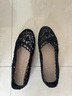 于系老北京布鞋女夏季透氣網(wǎng)布單鞋蕾絲鏤空軟底女鞋平底豆豆鞋孕婦鞋 黑色 37 曬單實(shí)拍圖