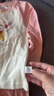 迷你木木屋兒童保暖秋衣秋褲秋冬男女童家居服寶寶純棉睡衣 蘑菇氣球 110  曬單實(shí)拍圖