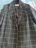 PORTS寶姿新品女裝優(yōu)雅格紋英倫風收腰風衣 黑色 M (6) 曬單實拍圖