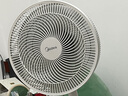 美的（Midea）電風(fēng)扇家用7葉落地扇搖頭電風(fēng)扇循臥室宿舍輕音風(fēng)扇臺(tái)式桌面小型風(fēng)扇臺(tái)地兩用升級(jí)款 白色丨7葉臺(tái)地兩用 曬單實(shí)拍圖