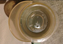 康巴豆 寶寶學(xué)飲杯兒童帶蓋敞口喝水杯嬰兒飲水杯直飲鴨嘴啜飲杯嘬口杯 綠色 曬單實拍圖