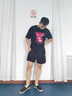 快樂瑪麗（J&M）帆布鞋男2025春夏新款麻底編織一腳蹬透氣漁夫鞋休閑單鞋男 黑色 43 265mm 曬單實拍圖