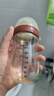 貝因美嬰兒奶瓶防脹氣0-6-12個(gè)月寶寶仿母乳斷奶奶嘴PPSU新生兒喝奶防摔 曬單實(shí)拍圖