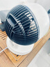 VCJ【德國品牌】空氣循環(huán)扇電風扇家用臺式桌面節(jié)能輕音 機械旋鈕可搖頭3m線 DQ19R 曬單實拍圖
