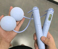 李寧跳繩無繩成人計數(shù)無線負(fù)重鋼絲兒童中小學(xué)生考試減肥競速專業(yè)跳神 曬單實拍圖
