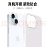 ESCASE 蘋(píng)果15Plus手機殼 iPhone15Plus保護套全包新升級液態(tài)硅膠防摔超薄男女軟殼 玉石白SG-01 曬單實(shí)拍圖