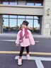 G.DUCKKIDS小黃鴨童裝女童沖鋒衣三合一秋冬季兒童外套秋裝小童女孩夾棉風(fēng)衣 粉色兩件套 110尺碼4~5歲【100-110cm】cm 曬單實(shí)拍圖
