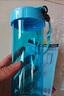 特百惠（Tupperware）瑩彩430ML塑料杯男女士學(xué)生夏季運(yùn)動水杯子戶外便攜大容量 冰水藍(lán) 曬單實(shí)拍圖