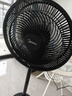 美的（Midea）【超級單品】七葉輕音立式電風(fēng)扇家用柔風(fēng)落地扇臺(tái)式桌面小型風(fēng)扇大風(fēng)量節(jié)能搖頭宿舍電扇 SAF30AB 曬單實(shí)拍圖