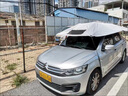 大昌攬月教練車遮陽傘汽車移動車棚車衣罩科二科三駕校專用車頂防曬遮陽蓬 三代【升級黃色骨架】 加粗抗風(fēng)【駕校推薦】 曬單實拍圖