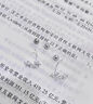 戚小米999純銀花朵耳釘女養(yǎng)耳洞小耳環(huán)小眾2025新款爆款耳環(huán)高級感耳飾 【999足銀】花朵耳釘一對 曬單實(shí)拍圖