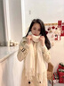 CharisKitty小c&k圍巾女2025新款秋冬季圍脖男款保暖韓系高級感生日七夕禮物 CK圍巾-白色【節(jié)日限定禮盒包裝】 曬單實拍圖