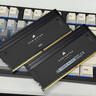 美商海盜船（USCORSAIR）96GB(48Gx2)套裝 DDR5 7000 臺式機內(nèi)存條 統(tǒng)治者泰坦 RGB燈條 黑色 C40 曬單實拍圖