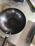 蘇泊爾炒鍋無(wú)涂層鐵鍋家用爆炒老式鐵鍋凹面電磁爐燃?xì)庠罘拦文湍コ床隋?帶鍋蓋【凹面電磁爐可用】 32cm 曬單實(shí)拍圖