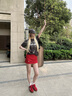 CAMILA KSENIA官網(wǎng)小c&k德訓鞋女夏季2025新款時尚板鞋百搭跑步鞋休閑運動女鞋 紅色 37 曬單實拍圖