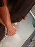 戴巖雙層疊戴水鉆手鏈男小眾設(shè)計個性配飾冷淡風(fēng)簡約百搭時尚情侶手飾 雙層疊戴水鉆手鏈【長約16+2cm】 曬單實(shí)拍圖