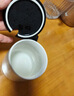 拜杰馬克杯杯子禮物咖啡杯牛奶杯早餐杯帶勺蓋杯男女大容量水杯420ML 曬單實(shí)拍圖