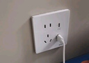 國際電工86型五孔USB+type-c快充插座面板開(kāi)關(guān)帶USB接口手機充電插座 USB+Type-C五孔【20W】灰色 曬單實(shí)拍圖