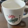 金灶（KAMJOVE）潔白玉瓷陶瓷馬克杯簡約咖啡杯喝水杯泡茶杯子個人水杯家用辦公室 TW-630 370ml 1只 曬單實拍圖