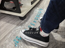 匡威（Converse）CONVERSE匡威 All Star Lift女鞋經(jīng)典厚底鞋低幫帆布鞋 560250C 黑 37.5 /7 曬單實(shí)拍圖