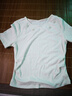 熙世界（sllsky）收腰正肩T恤短袖釘珠圓領(lǐng)體恤2025夏新款獨特超好看上衣 椰子白 L 曬單實(shí)拍圖