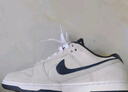 耐克NIKE女復(fù)古休閑板鞋 DUNK緩震運(yùn)動(dòng)鞋 HV1800-101白37.5 曬單實(shí)拍圖