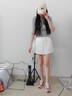 CAMILA KSENIA休閑鞋女款2025新款春夏運(yùn)動(dòng)鞋厚底增高透氣阿甘老爹鞋 粉色 37 曬單實(shí)拍圖