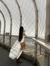 Vistline長筒靴女2025新款復(fù)古百搭騎士靴女美拉德靴子女配裙子西部牛仔靴 棕色 37 曬單實拍圖