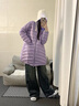 金羽杰秋冬季立領(lǐng)輕薄羽絨服女中長(zhǎng)款修身顯瘦輕暖羽絨服Y22802397 曬單實(shí)拍圖