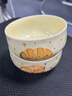 蛋糕可頌陶瓷飯碗家用新款可愛漂亮餐具甜品酸奶碗米飯碗兒童碗具 一碗一勺【牛角包】 曬單實拍圖
