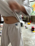 babycare兒童睡衣優(yōu)可絲薄款寶寶家居服套裝 【春夏款】星野灰 100  曬單實(shí)拍圖