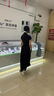 VEROMODA連衣裙2025夏季新款傘裙A擺小高領長裙小黑裙325261003 黑色 M 曬單實拍圖