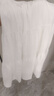 班尼路BALENO蛋糕半身裙女2025年夏季女裝新款潮流時(shí)尚休閑百搭學(xué)院風(fēng)小白裙子 白#純色 均碼 曬單實(shí)拍圖