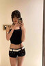 途尊星星多孔美式寬腰帶女男2025新款牛仔褲帶設(shè)計(jì)感小眾y2k皮帶白色 白色 曬單實(shí)拍圖