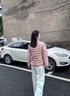 波司登（BOSIDENG）25年新款輕薄羽絨服七夕禮物女短款90絨三防面料輕薄內(nèi)膽外套 【店長推薦】柔霧粉1827-淺春色 S 160/84A 體重約100-110斤 曬單實拍圖