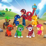 汪汪隊(duì)立大功（PAW PATROL）狗狗巡邏隊(duì)生日禮物兒童男孩女孩玩具車大車隊(duì)動(dòng)物玩偶8只裝 曬單實(shí)拍圖