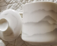 不拙羊脂玉個人專用泡茶辦公室會議茶杯陶瓷馬克杯水杯墨彩自在辦公杯 曬單實拍圖