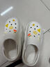 貞喜氣 洞洞鞋EVA女加厚底增高夏季外穿包頭防滑不易臭卡通網(wǎng)紅沙灘涼鞋 EVA洞洞鞋【2393白色+雞蛋餅】 40-41 250 曬單實(shí)拍圖