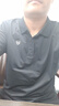 諾詩蘭24春夏短袖Polo男戶外透氣快干翻領(lǐng)T恤NTSDH2386E純黑色175 曬單實(shí)拍圖