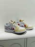 Jordan女子休閑鞋喬丹AJ1蘑菇 JORDAN 1運動鞋IB8861-151彩色37.5 曬單實拍圖