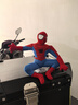 安俊晟網(wǎng)紅車(chē)載玩偶蜘蛛俠車(chē)頂玩偶裝飾品擺件汽車(chē)尾部裝飾車(chē)頂賣(mài)萌神器 35厘米紅色蜘蛛俠帶底座【送倆紅 曬單實(shí)拍圖