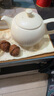南山先生  功夫茶具陶瓷家用茶壺防燙茶壺單壺茶道零配半見燈籠茶壺 半見燈籠壺 500ml 曬單實(shí)拍圖