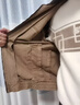 Bmuvlss輕奢男裝高檔品牌2025春季新款多口袋工裝夾克男美式復(fù)古外套男 卡其色 L 128—145斤 曬單實(shí)拍圖