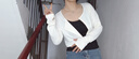 森馬（Semir）UPF100+|涼感防曬衣女短款圓領(lǐng)正肩開衫2025夏空調(diào)衫109325108001 曬單實(shí)拍圖